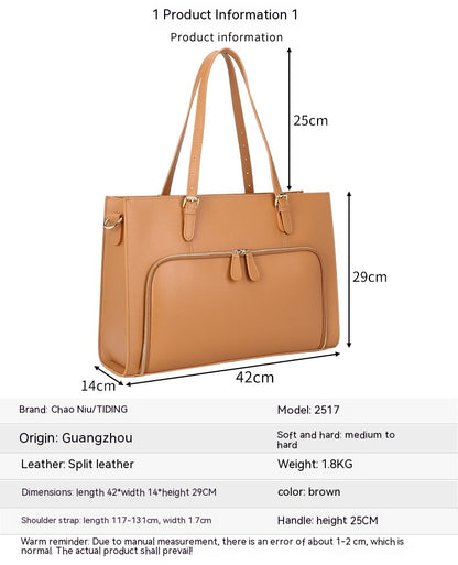 Sac à bandoulière tendance de grande capacité pour femme, sac à main portable de grande capacité, haute sensibilité