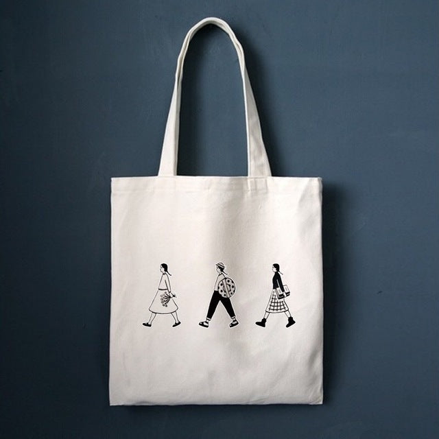 Tote bag in canvas