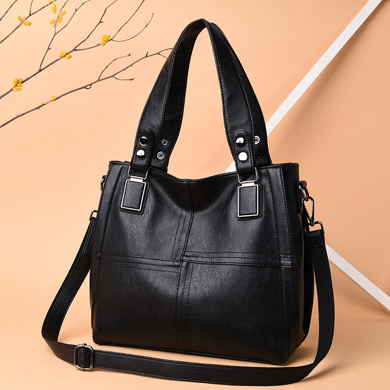 Women's Fashion Pu Leather Shoulder Handbag