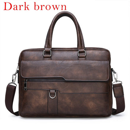 Men's Crossbody Business Retro Bag