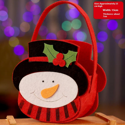 Gift Christmas Decoration Portable Candy Bag