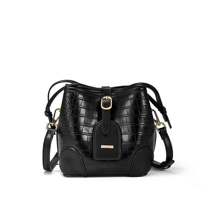 Bolso tipo cubo, bolso de hombro combinable, bolso tipo mensajero para mujer