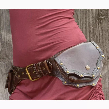 Punk Style Medieval Retro Belt Waist Bag