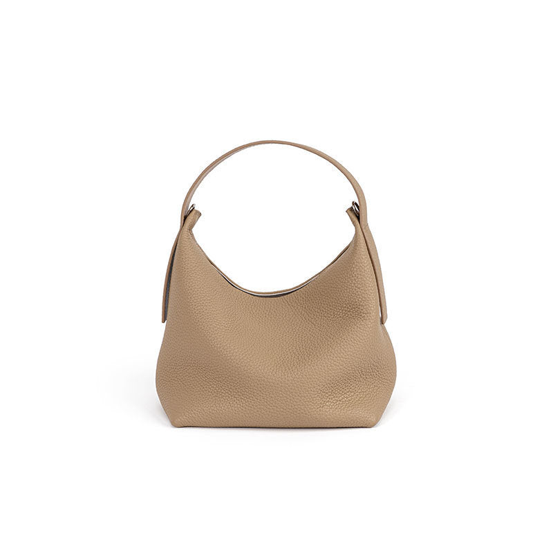 Sac à bandoulière en cuir de vachette souple pour femme, sac à main décontracté à la mode pour l'été