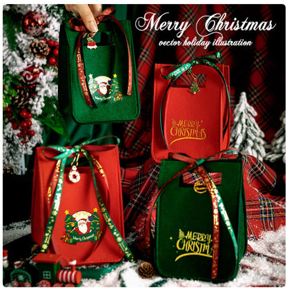 Christmas Gift Packaging Bag Handheld