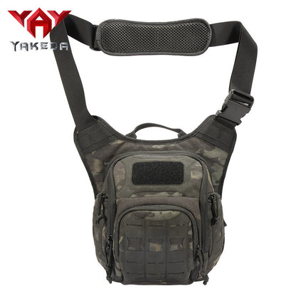 Riñonera deportiva para fanáticos de los deportes, riñonera táctica, camuflaje, informal, para hombres y mujeres, bolso de mensajero de un solo hombro