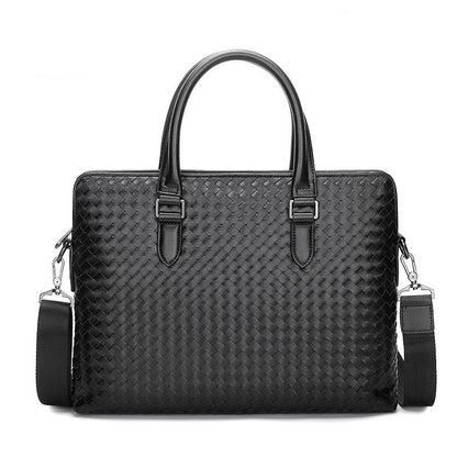 Woven Handbag Korean Fashion Men's Casual Official Document