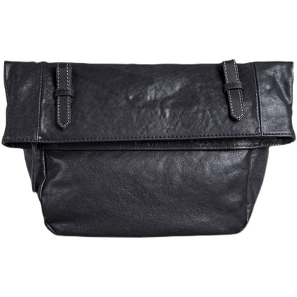 Leather Shoulder Bag Men's Messenger Casual Japanese