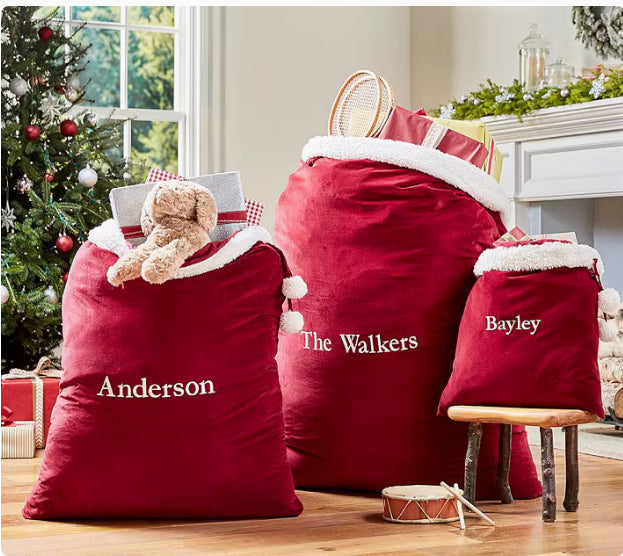 Extra Large Christmas Gift Bag With Drawstring