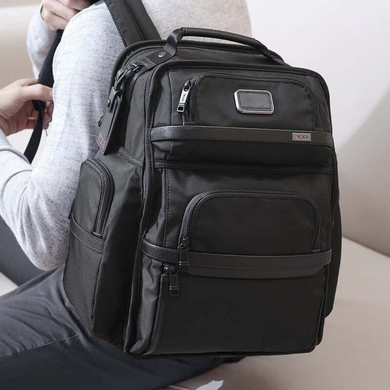 Sac à dos d'ordinateur noir pour homme