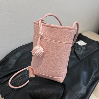 Bolso de mano de estilo coreano personal para mujer de moda a juego