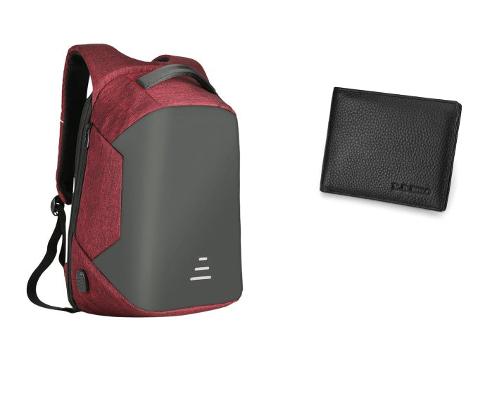 Full Anti-theft Backpack USB Charging Business Pack