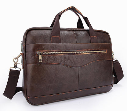 Men's crossbody bag leather handbag