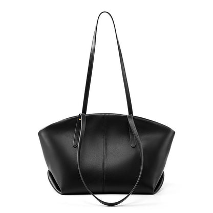 Women's Fashion Casual Leather Large Capacity Tote Bag