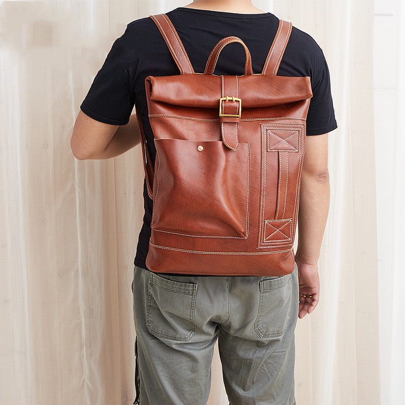 Mochila de moda casual para hombre.