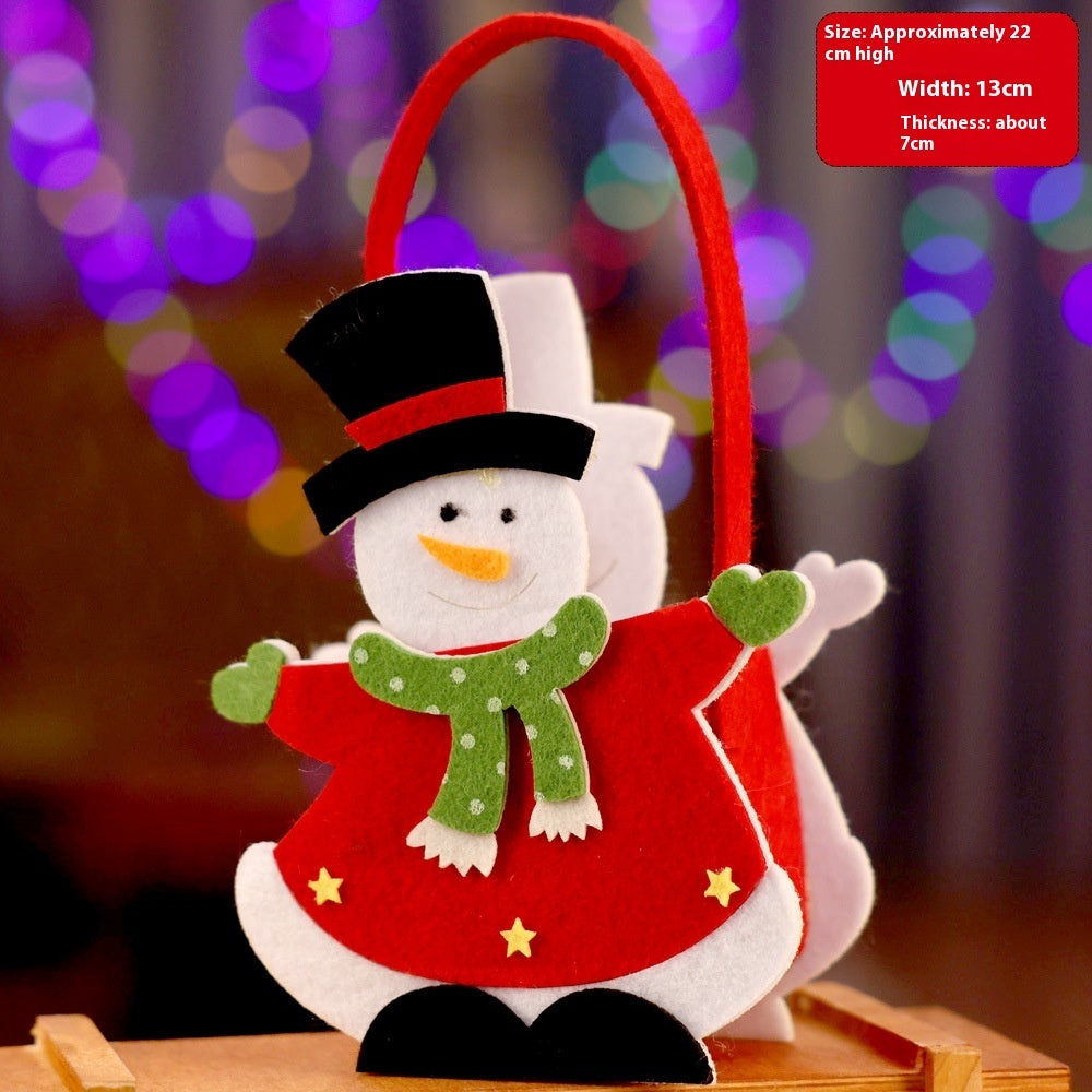 Gift Christmas Decoration Portable Candy Bag