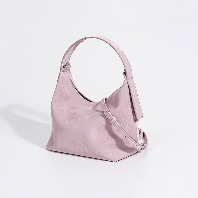 Sac à main en cuir véritable pour femme, tendance, en satin, polyvalent