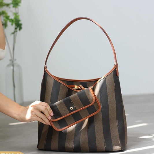 Sac de transport en cuir de vachette pour femme