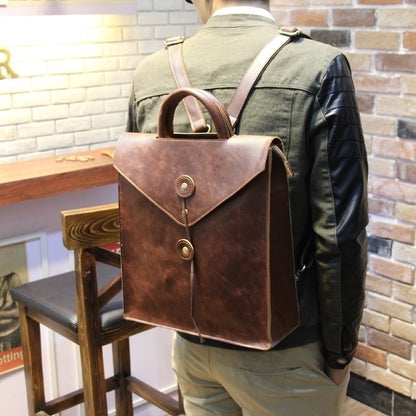 Sac à bandoulière en cuir de style nouveau pour homme