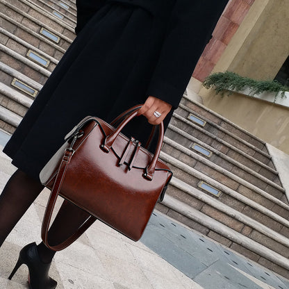 Bolso de mujer Otoño e Invierno Bolso bandolera portátil para mujer 