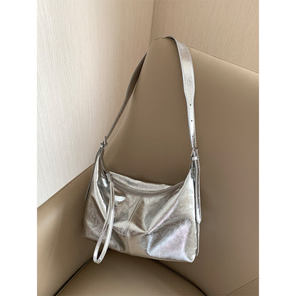 Sac simple en cuir de vachette de première couche pour femme