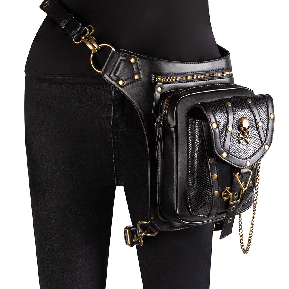 Un bolso bandolera retro steampunk para mujer