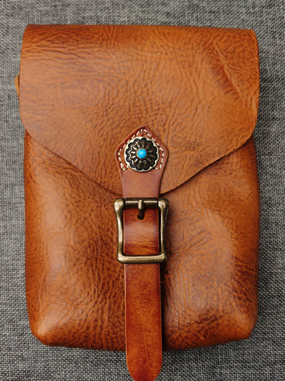 Handmade Top Leather Shoulder Bag