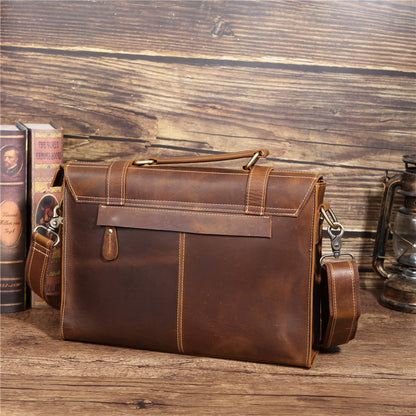 Bolso de mano de estilo vintage para hombre Kumon