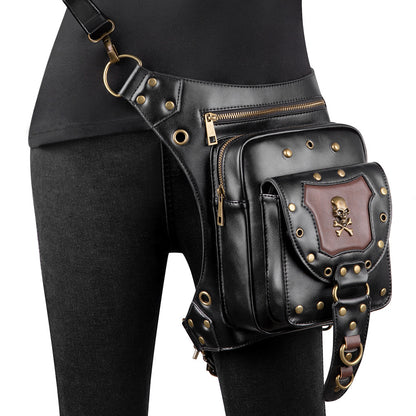 Un bolso bandolera retro steampunk para mujer