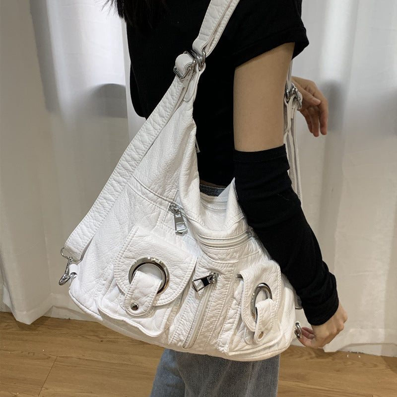 Sac à bandoulière simple et tendance pour femme, idéal pour toutes les occasions