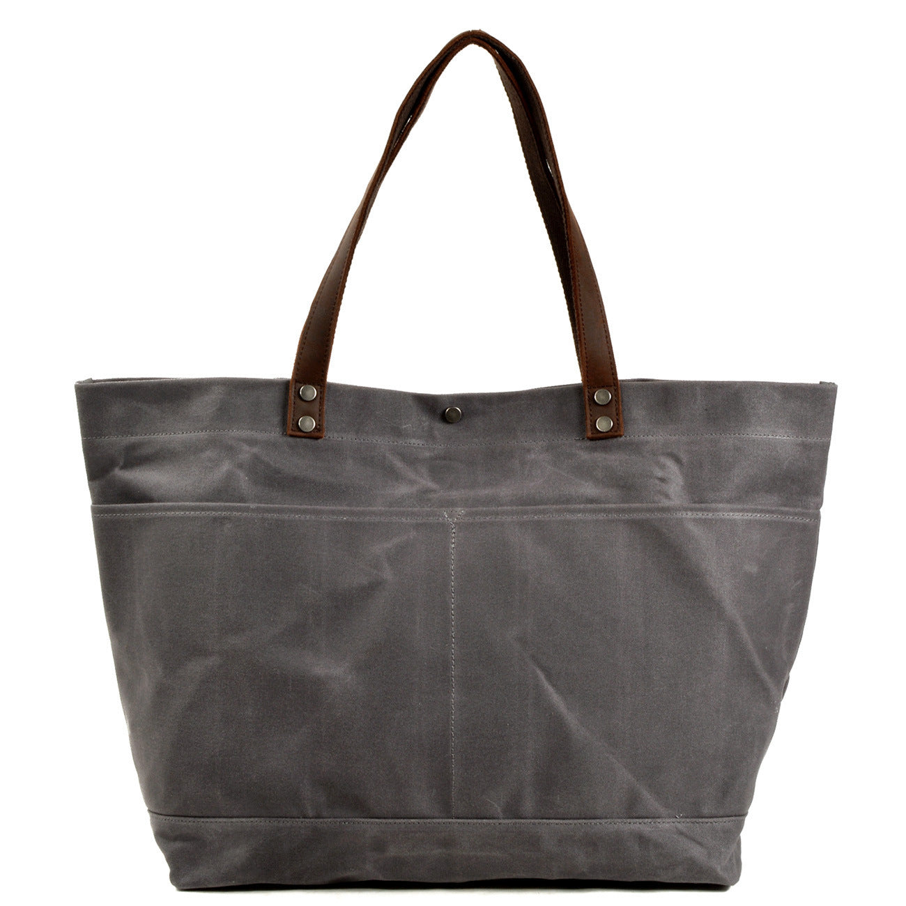 Oil Wax Canvas Bag Women's Bag Large Capacity Tote Shoulder