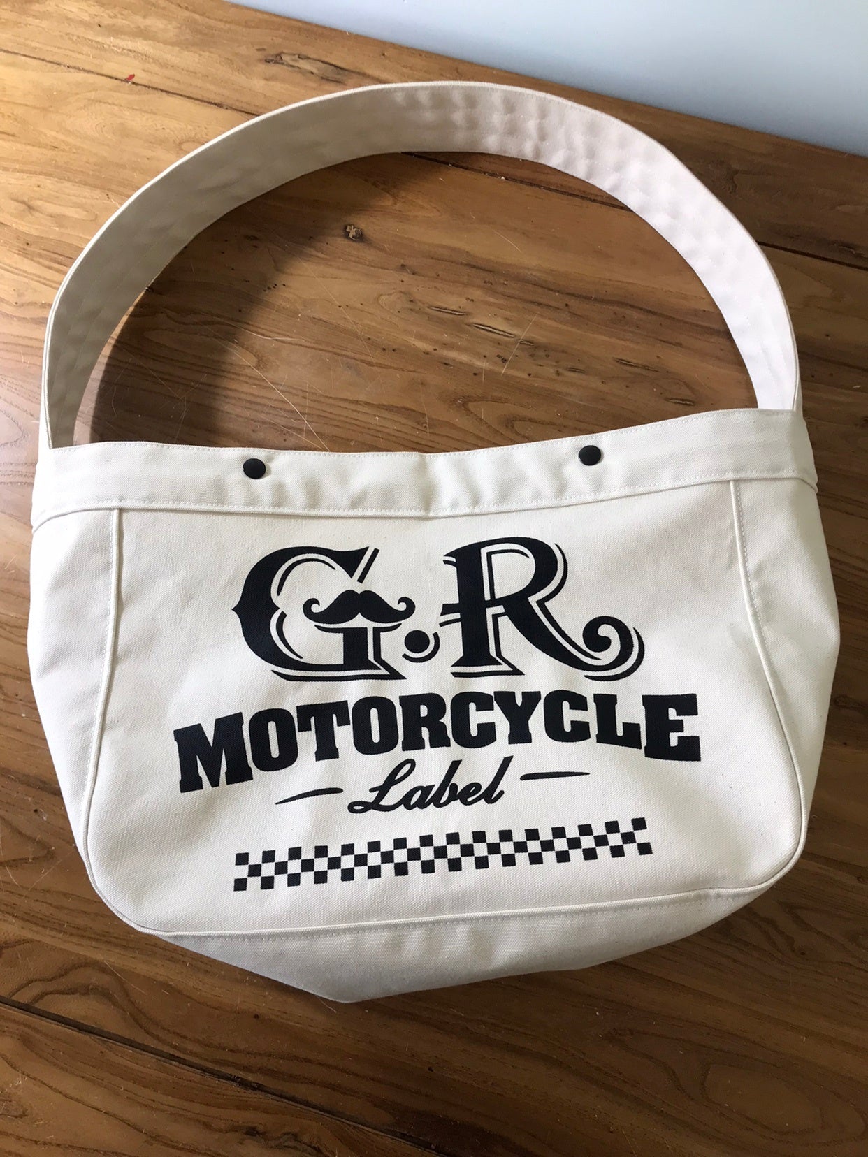 Sac en toile solide Newsboy pour moto