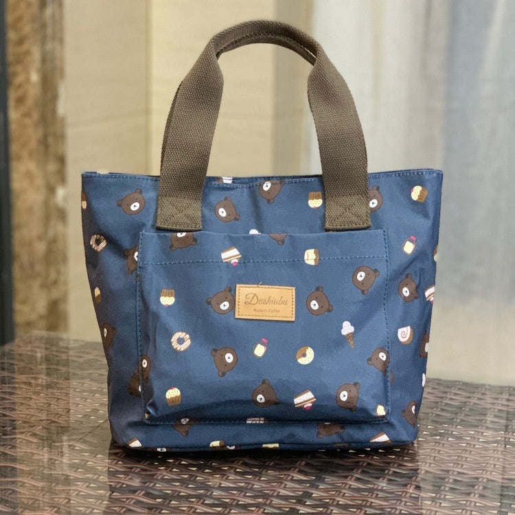 Nuevo bolso de mano de mujer de estilo coreano OL Commuter de gran capacidad y múltiples capas para el trabajo