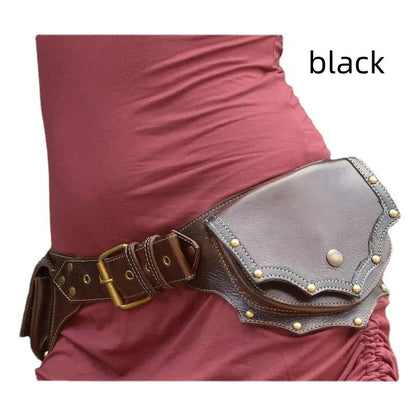 Punk Style Medieval Retro Belt Waist Bag