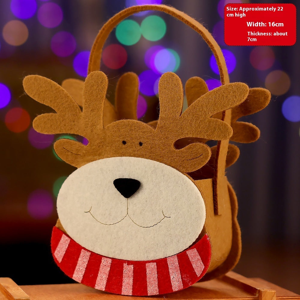 Gift Christmas Decoration Portable Candy Bag