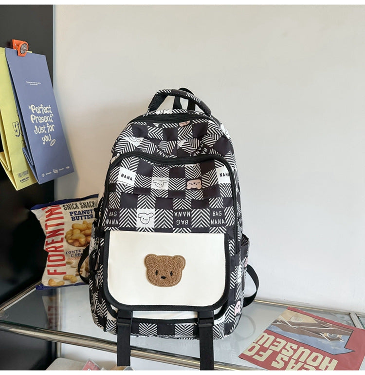 Casual All-match And Cute Large Capacity Backpack