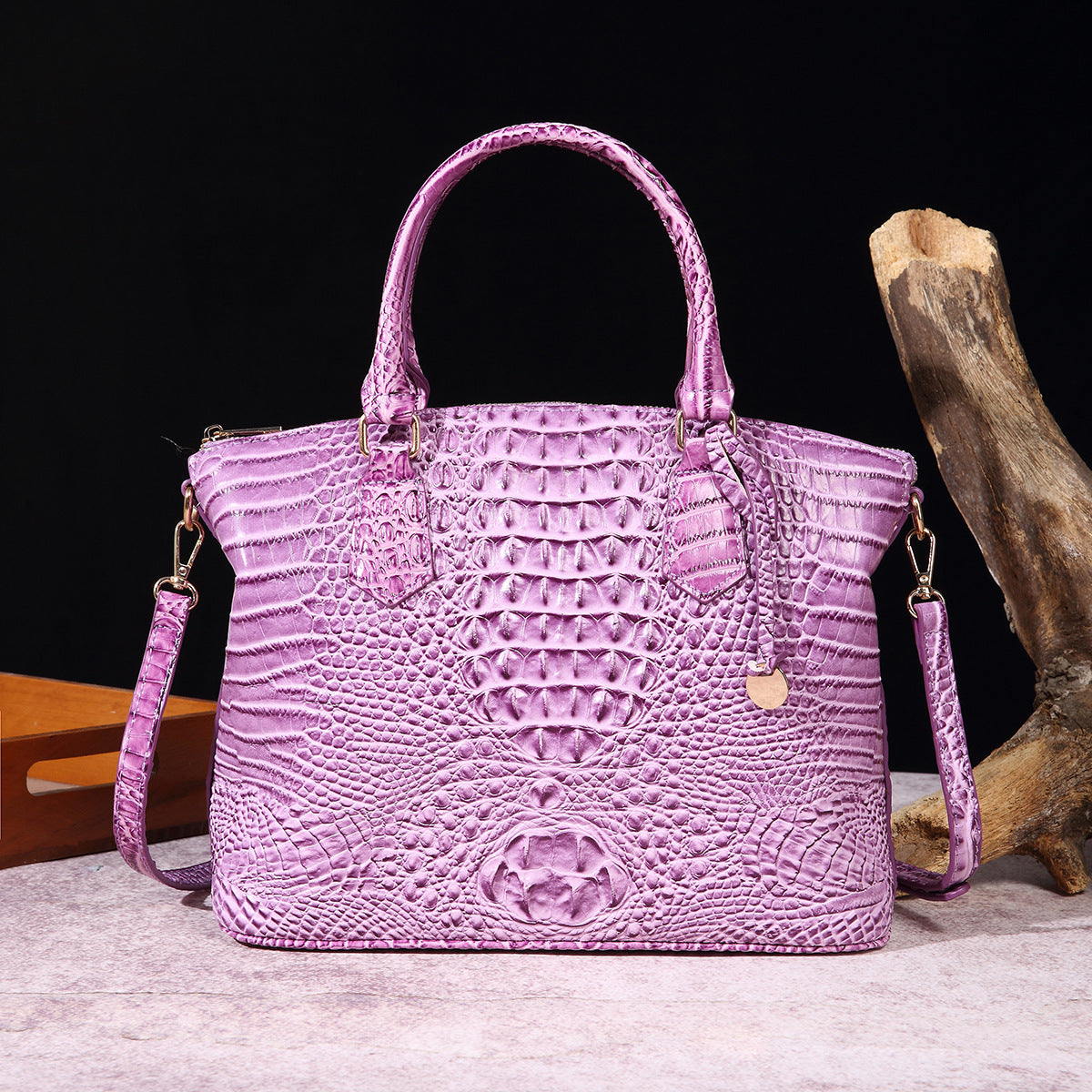 Sac à bandoulière rétro portable pour femme