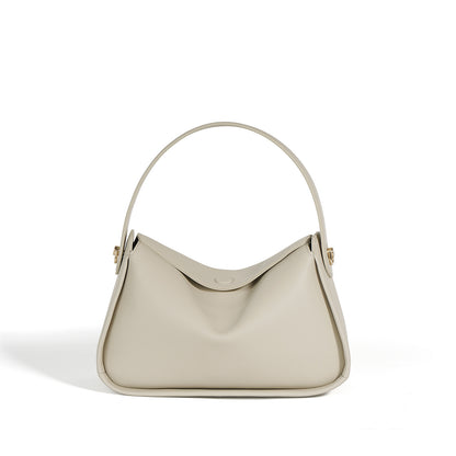 Sac à bandoulière simple en cuir de vache pour femme de haute qualité