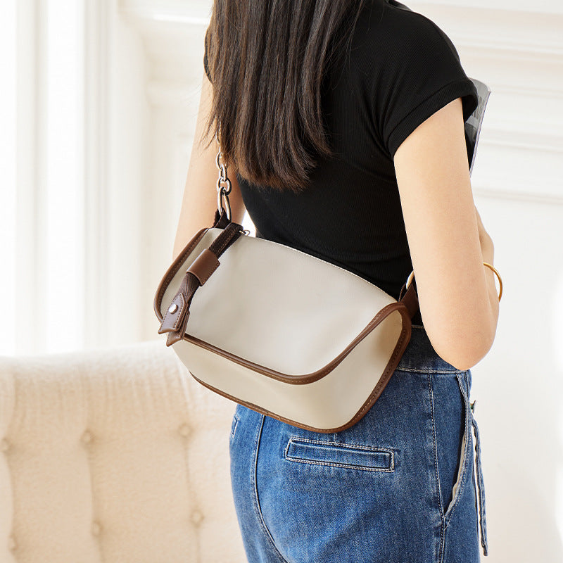 Women's Crossbody Bag High-grade Underarm Saddle Bag