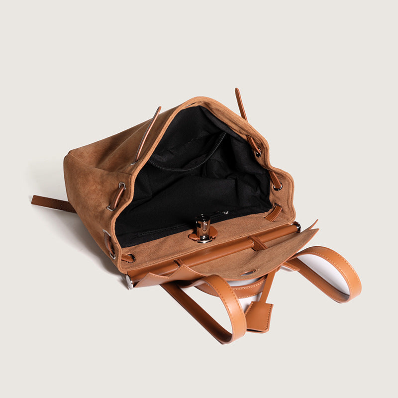 Sac à main rétro en toile et cuir pour femme, nouvelle collection automne