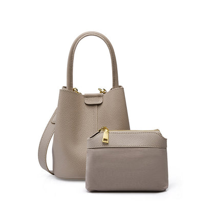 Sac à main tendance en cuir de vachette pour femme