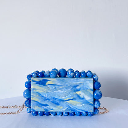 Nouvelle pochette en acrylique en forme de nuage