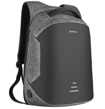 Mochila antirrobo para ordenador portátil de 15,6 pulgadas para hombre y mujer, con carga USB, mochila escolar para portátil, mochila de viaje impermeable Oxford