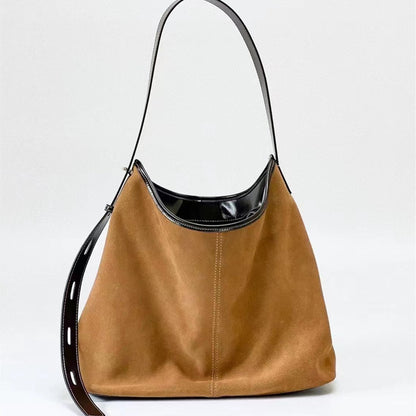 Sac à main en cuir mat pour femme