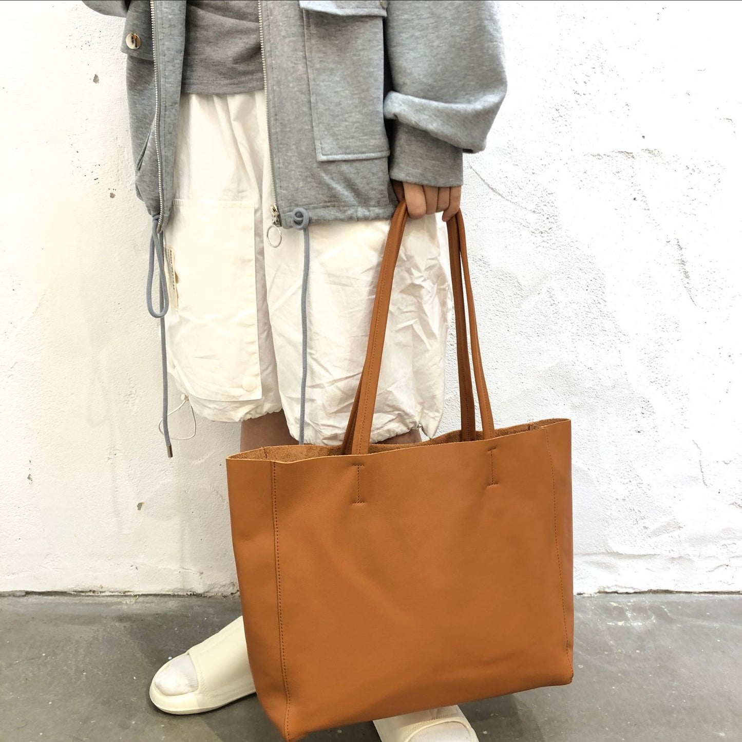 Leather Ladies Handmade Tote Shoulder Bag