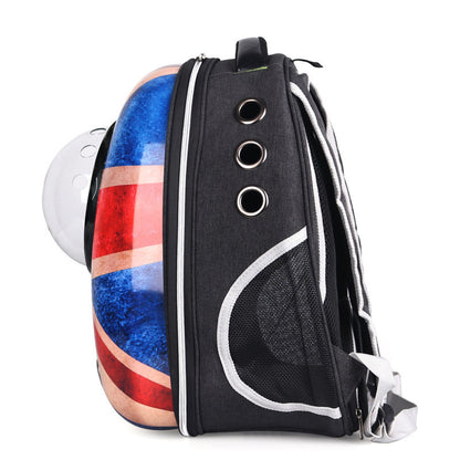 Sac pour animaux de compagnie New Space, portable et respirant