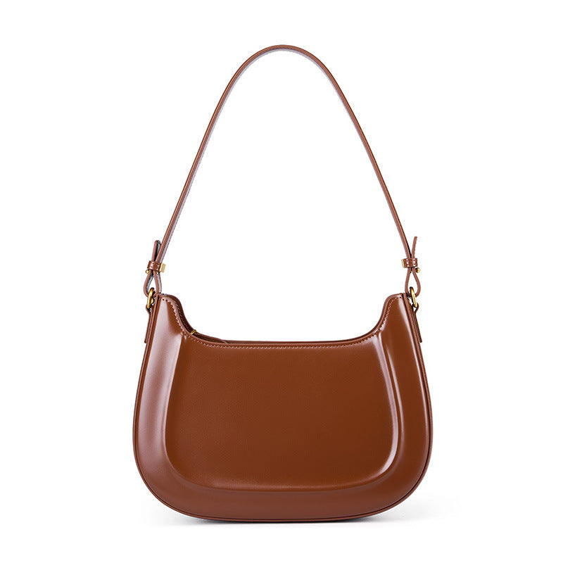 Bolso de hombro estilo sillín retro de moda para mujer