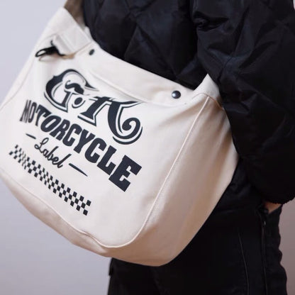 Sac en toile solide Newsboy pour moto