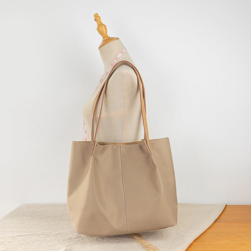 Sac à main fourre-tout en nylon artistique léger et imperméable en tissu Oxford