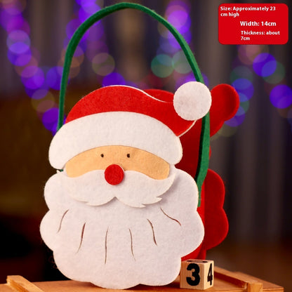 Gift Christmas Decoration Portable Candy Bag